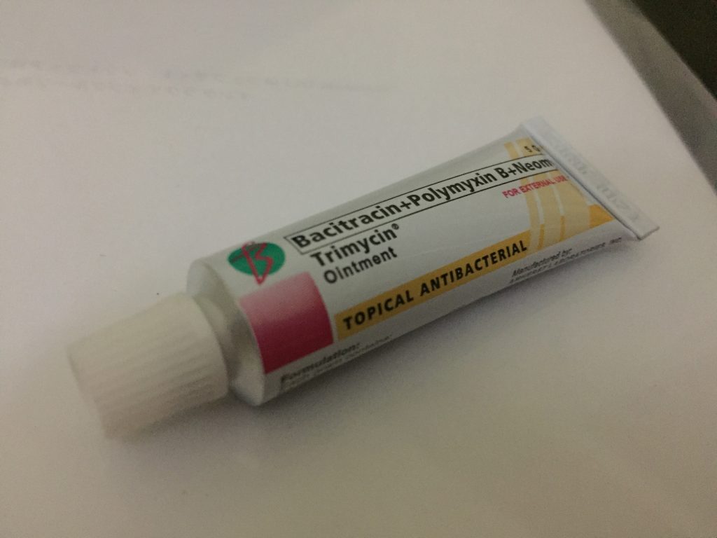 軽いやけどをしたらtrimycin Ointment トリミシン軟膏 を使ってみよう フィリピン最新情報ブログ