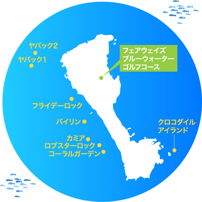 ボラカイ島アクティビティマップ