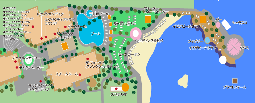 リゾートマップ