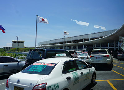 マニラ国際空港内の様子